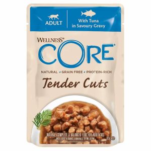 Tender Cuts With Tuna In Savoury Gravy Wet Cat Food 85G Cat